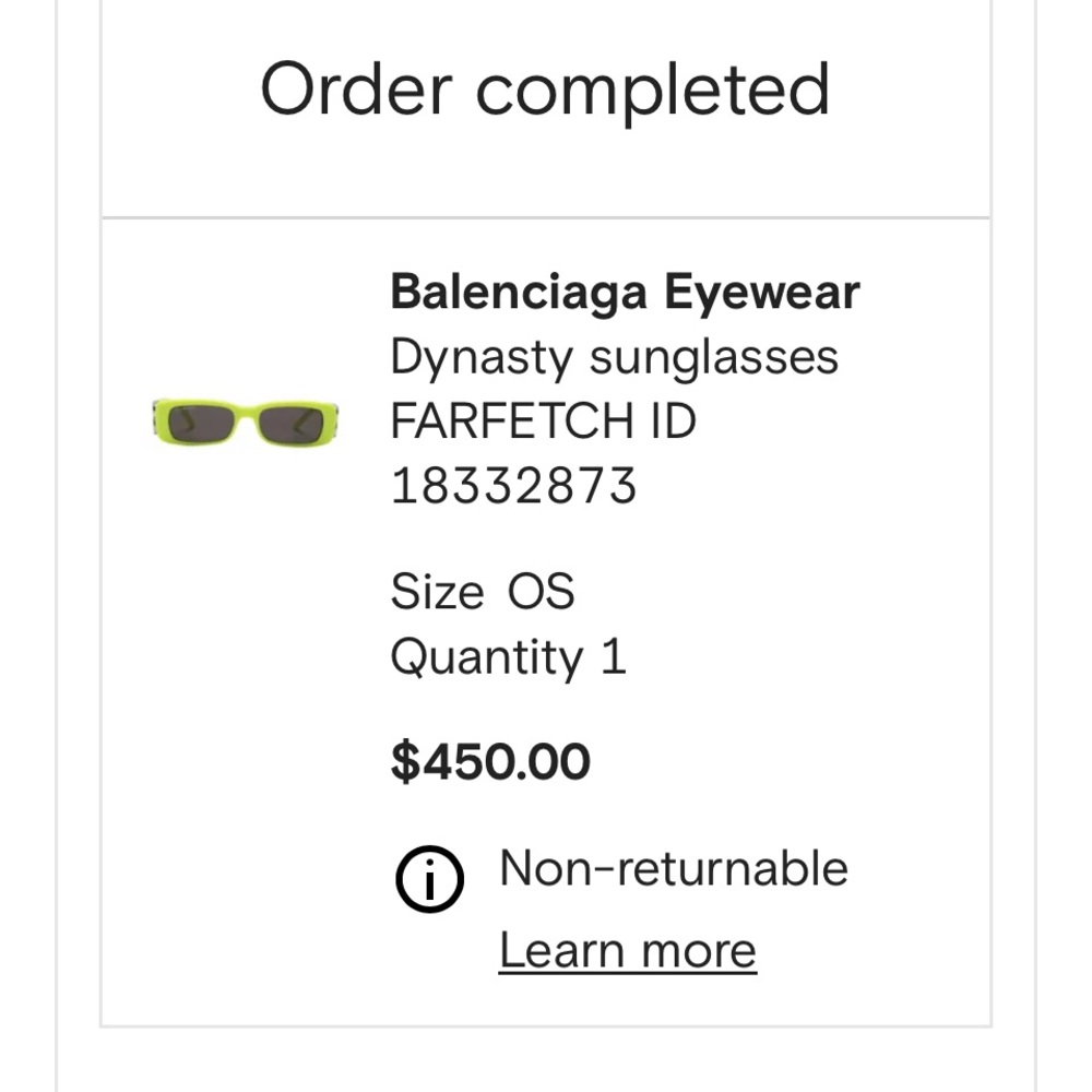 Balenciaga Bright Green Dynasty Sunglasses